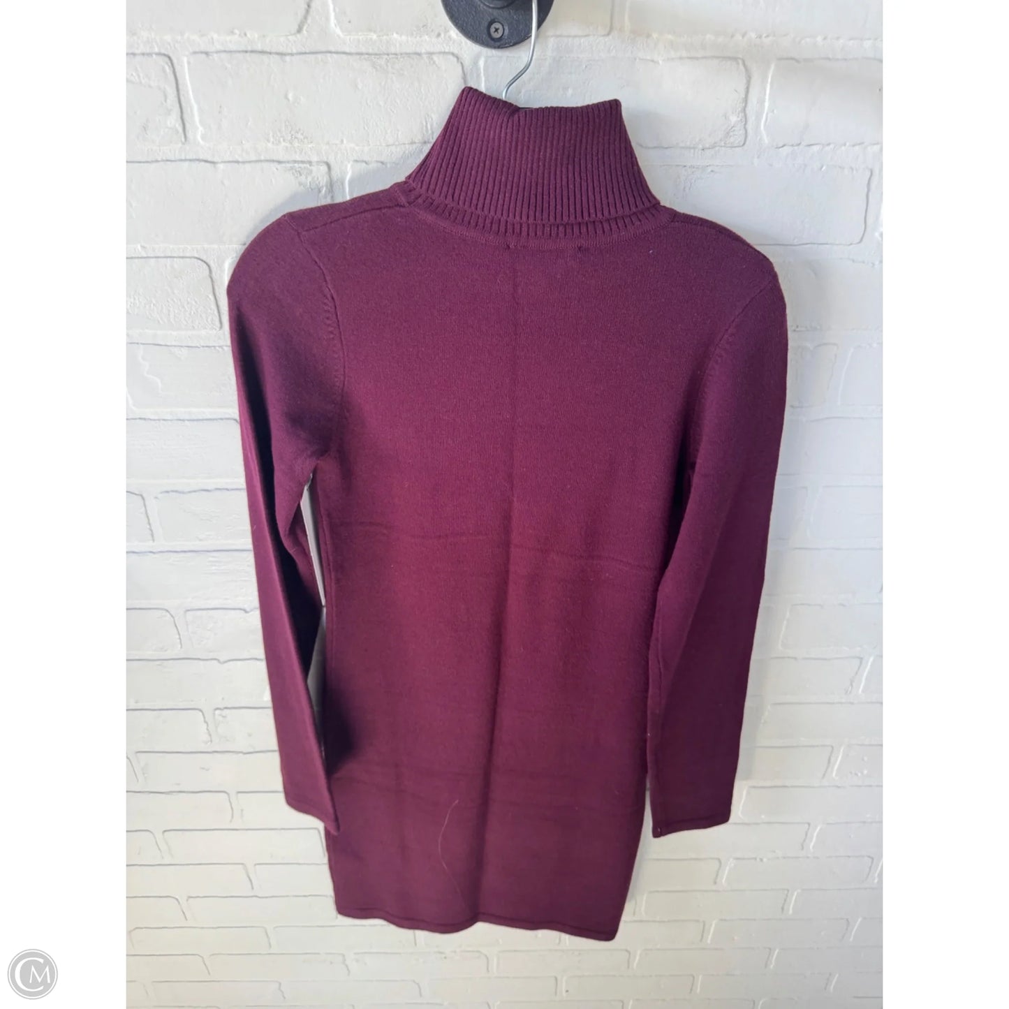 Dress Sweater By French Connection In Maroon, Size: M