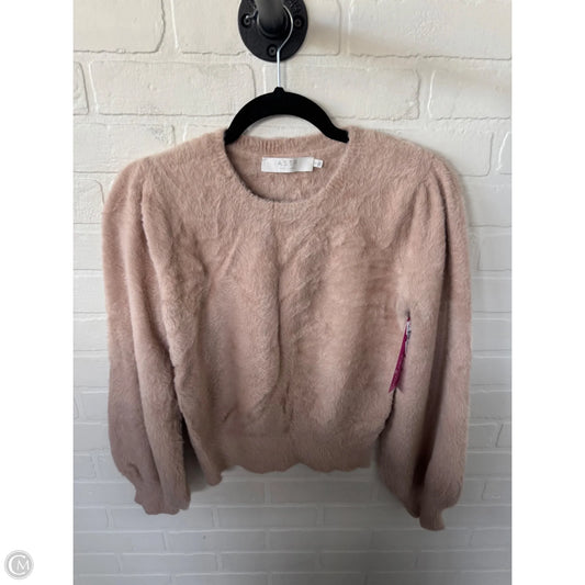 Sweater By Astr In Tan, Size: L