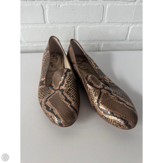 Shoes Flats By Sam Edelman In Snakeskin Print, Size: 7.5