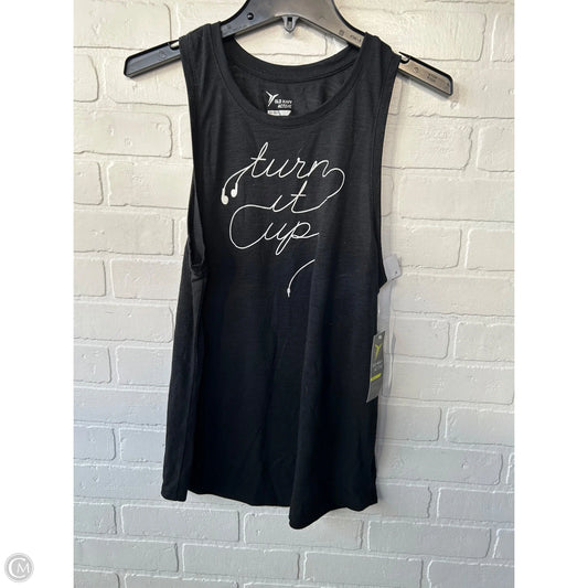 Athletic Tank Top By Old Navy In Black, Size: L