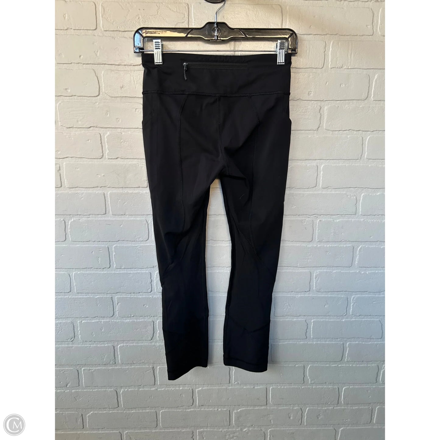 Athletic Capris By Lululemon In Black, Size: 4