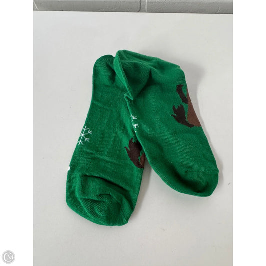 Socks By Clothes Mentor In Brown & Green, Size: Osfm