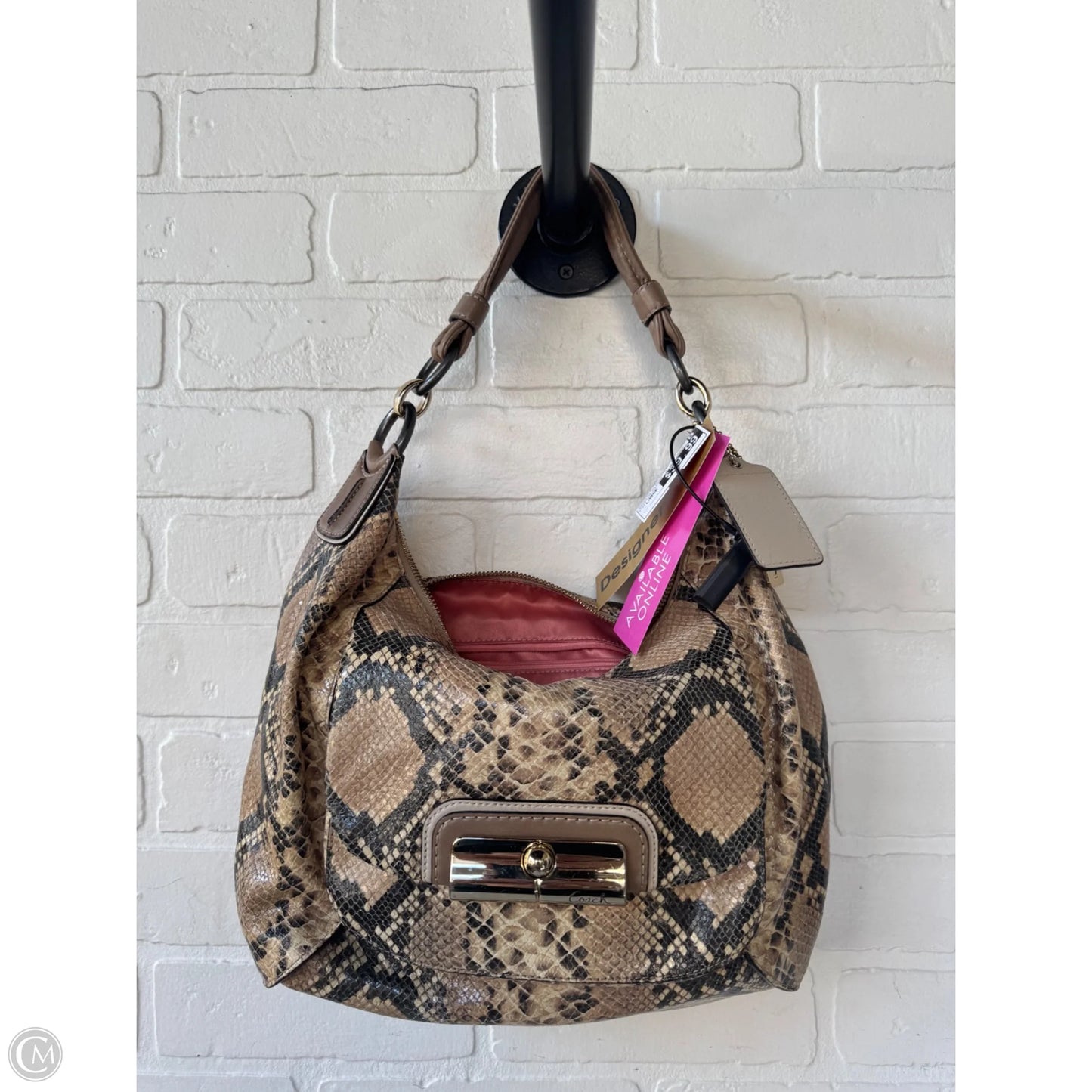 Handbag Designer By Coach, Size: Large