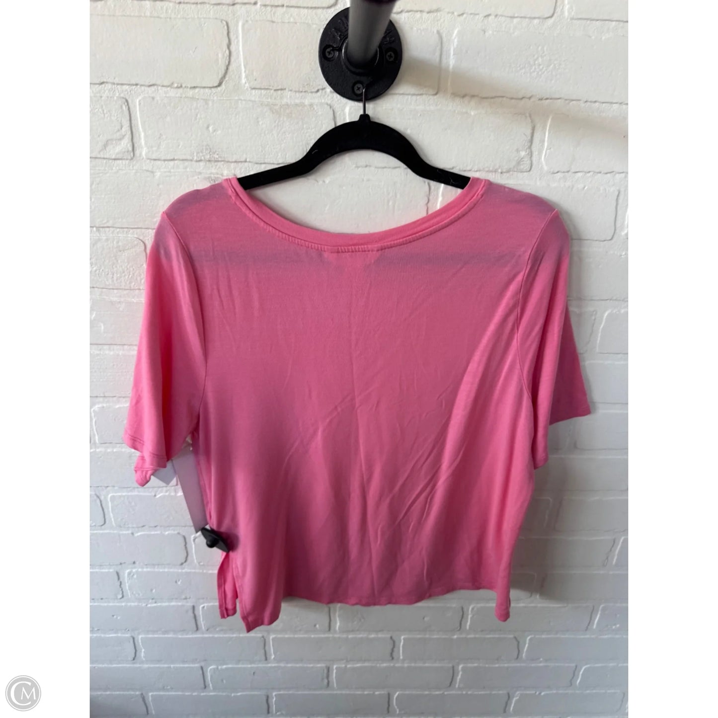 Athletic Top Short Sleeve By Athleta In Pink, Size: S