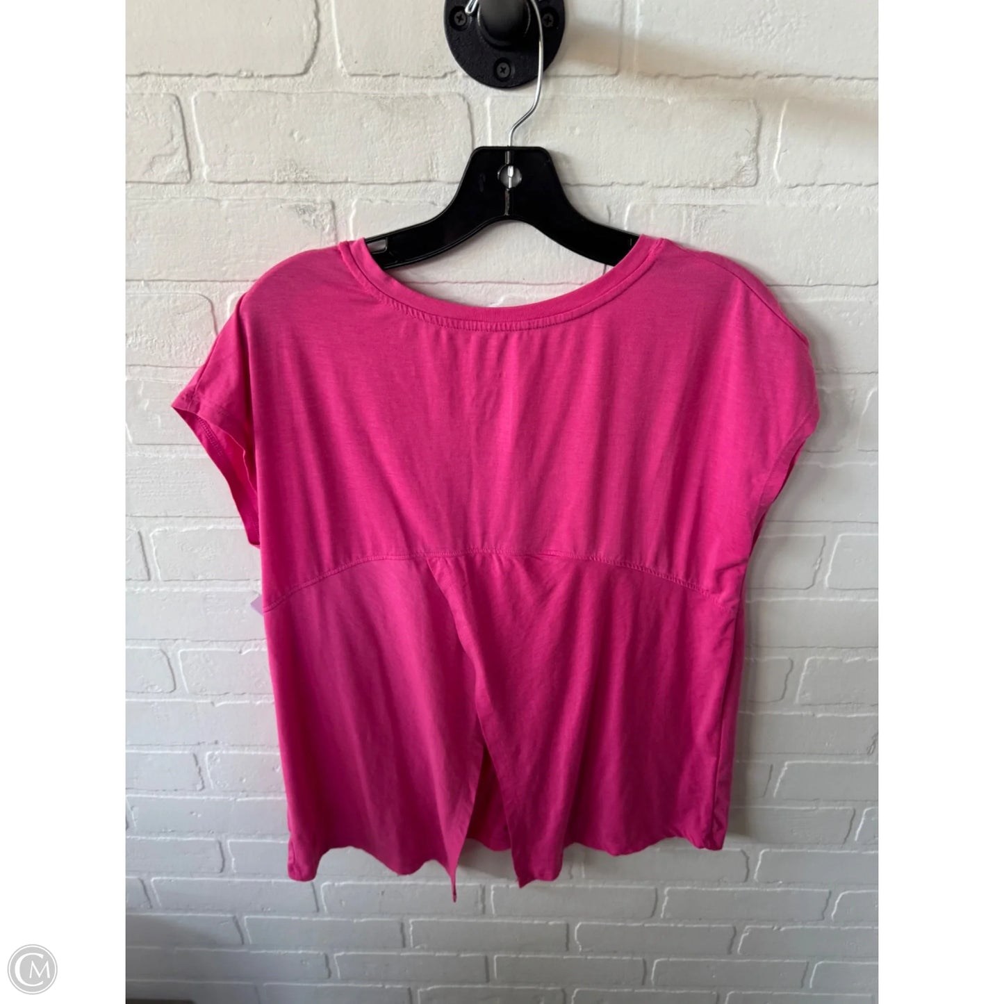 Athletic Top Short Sleeve By All In Motion In Pink, Size: M