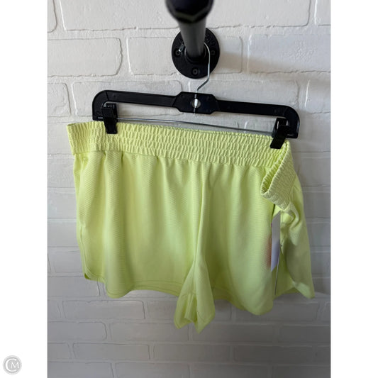 Athletic Shorts By Athletic Works In Yellow, Size: 16