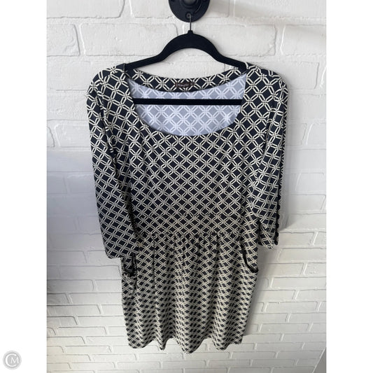 Dress Work By J Mclaughlin In Black & Cream, Size: Xl