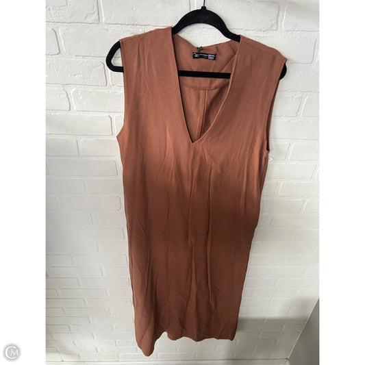 Dress Casual Maxi By Dazy In Brown, Size: M