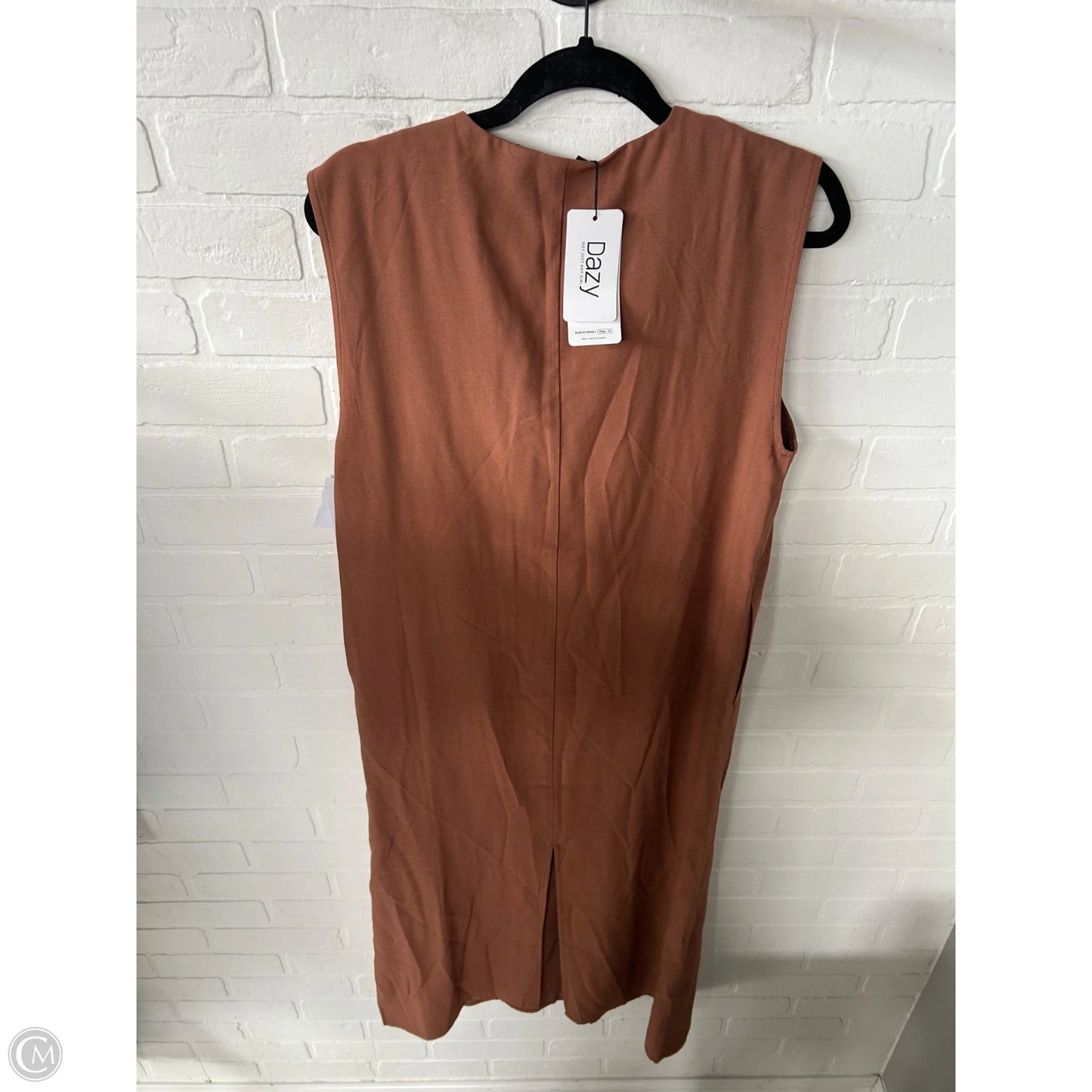 Dress Casual Maxi By Dazy In Brown, Size: M