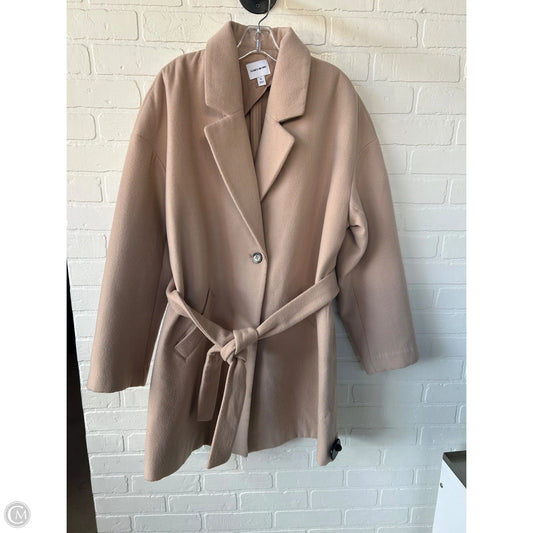 Coat Wool By Elizabeth And James In Tan, Size: Xl