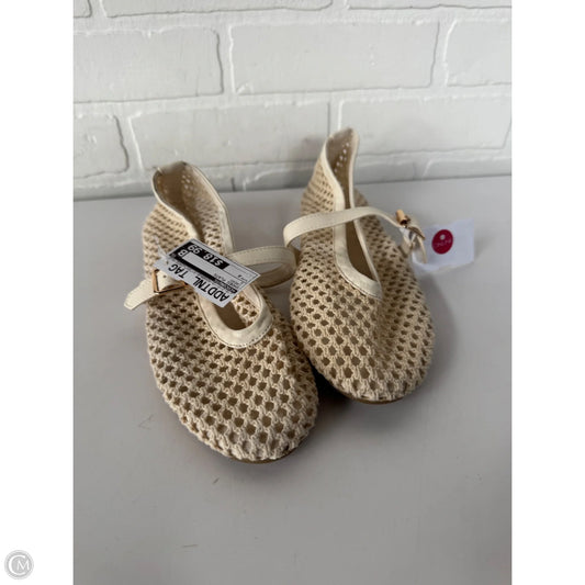 Shoes Flats By Coconuts In Cream, Size: 8