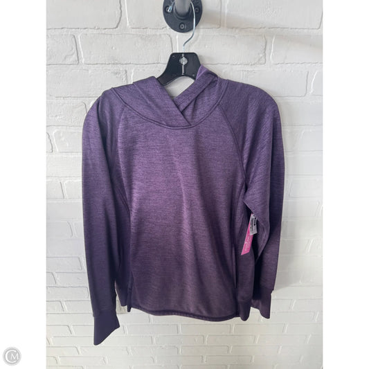 Athletic Sweatshirt Hoodie By Rbx In Purple, Size: Xl
