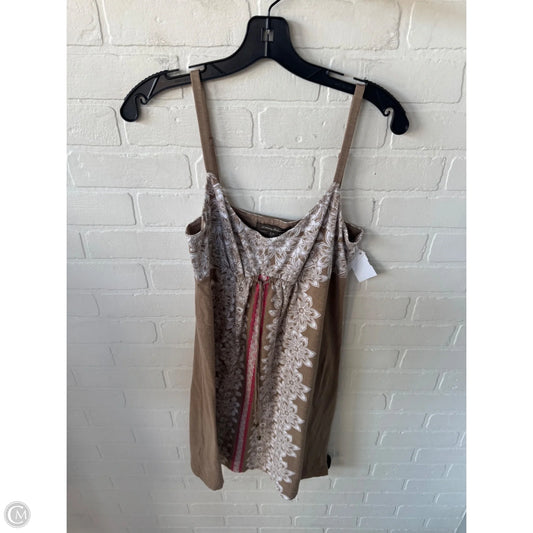 Dress Casual Short By Tommy Bahama In Tan & White, Size: S