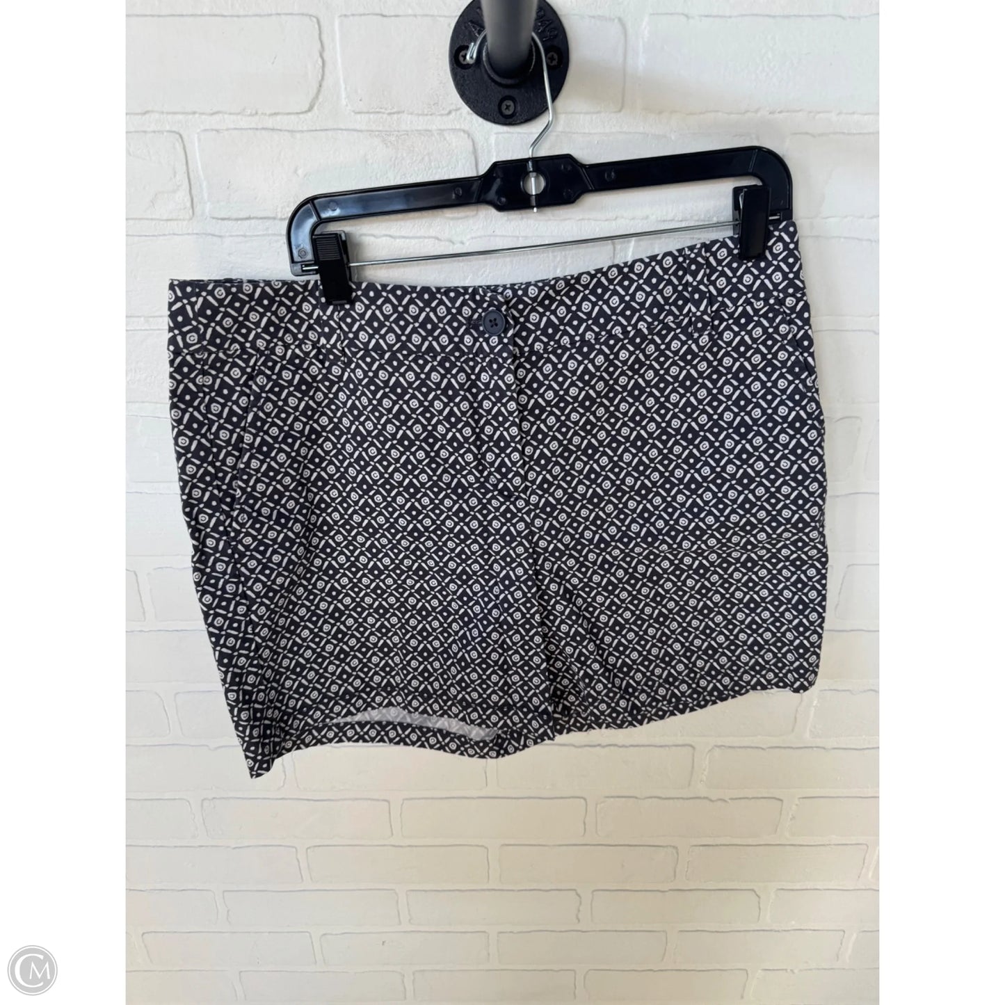 Shorts By Loft In Grey & White, Size: 10