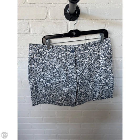 Shorts By Loft In Blue & White, Size: 10
