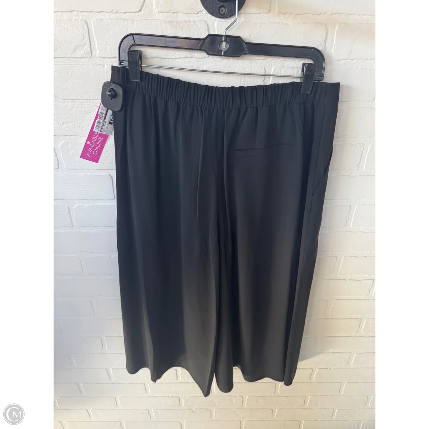 Pants Cropped By Eileen Fisher In Black, Size: 4