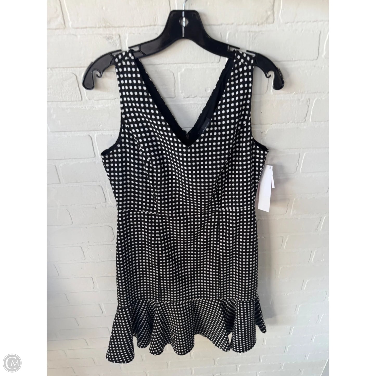 Dress Work By Limited In Black & White, Size: S