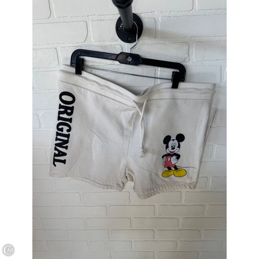 Shorts By Disney In Cream & Red, Size: 22
