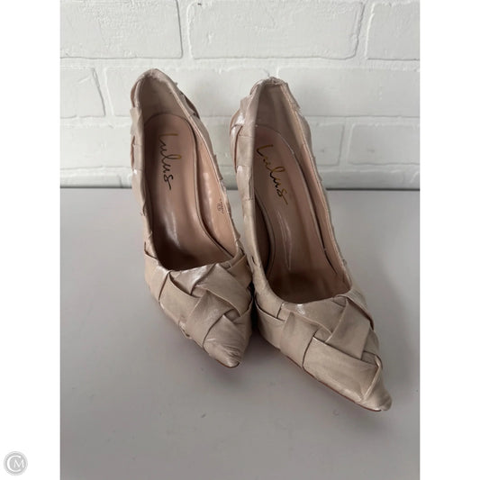 Shoes Heels Stiletto By Lulus In Tan, Size: 7.5
