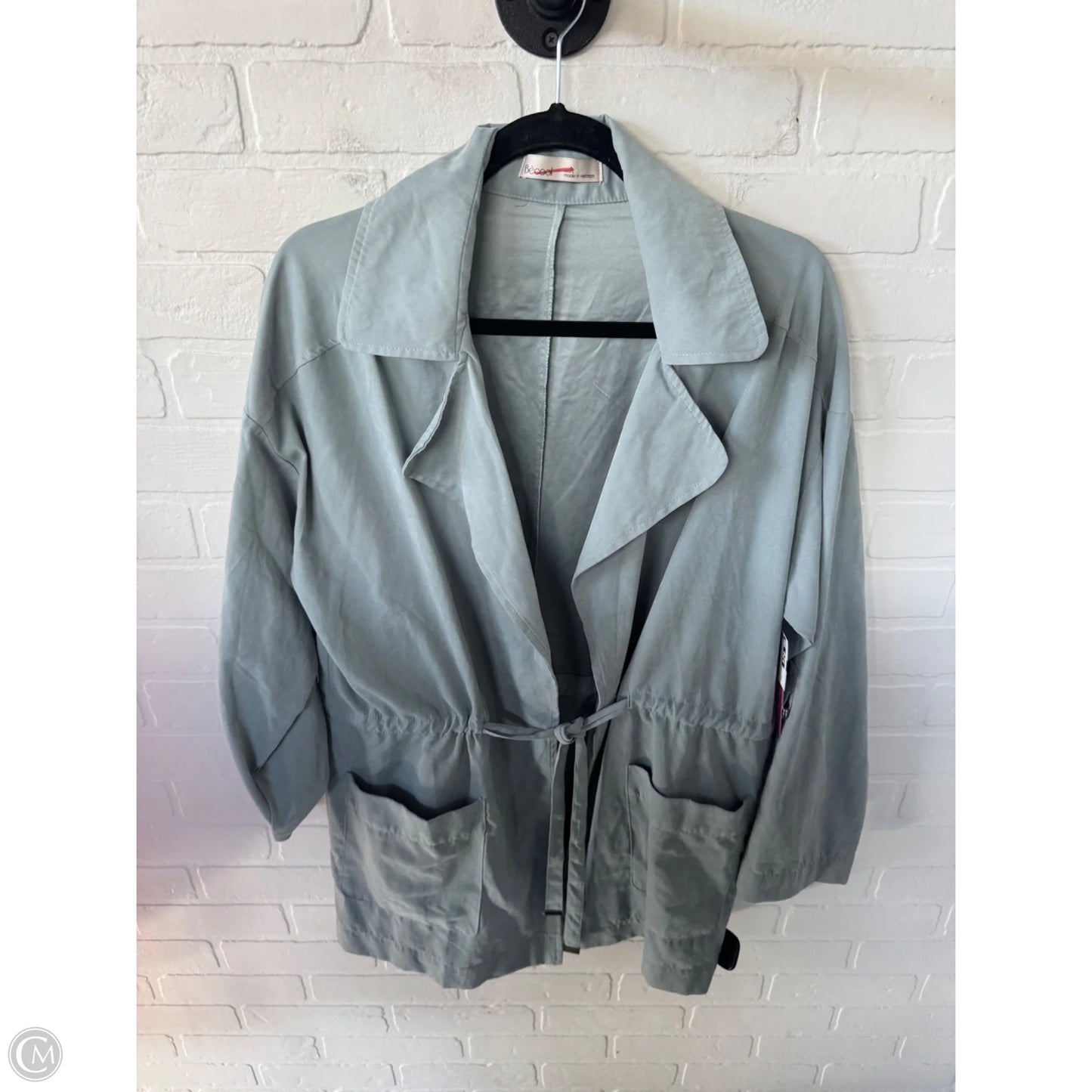 Jacket Utility By Be Cool In Green, Size: L