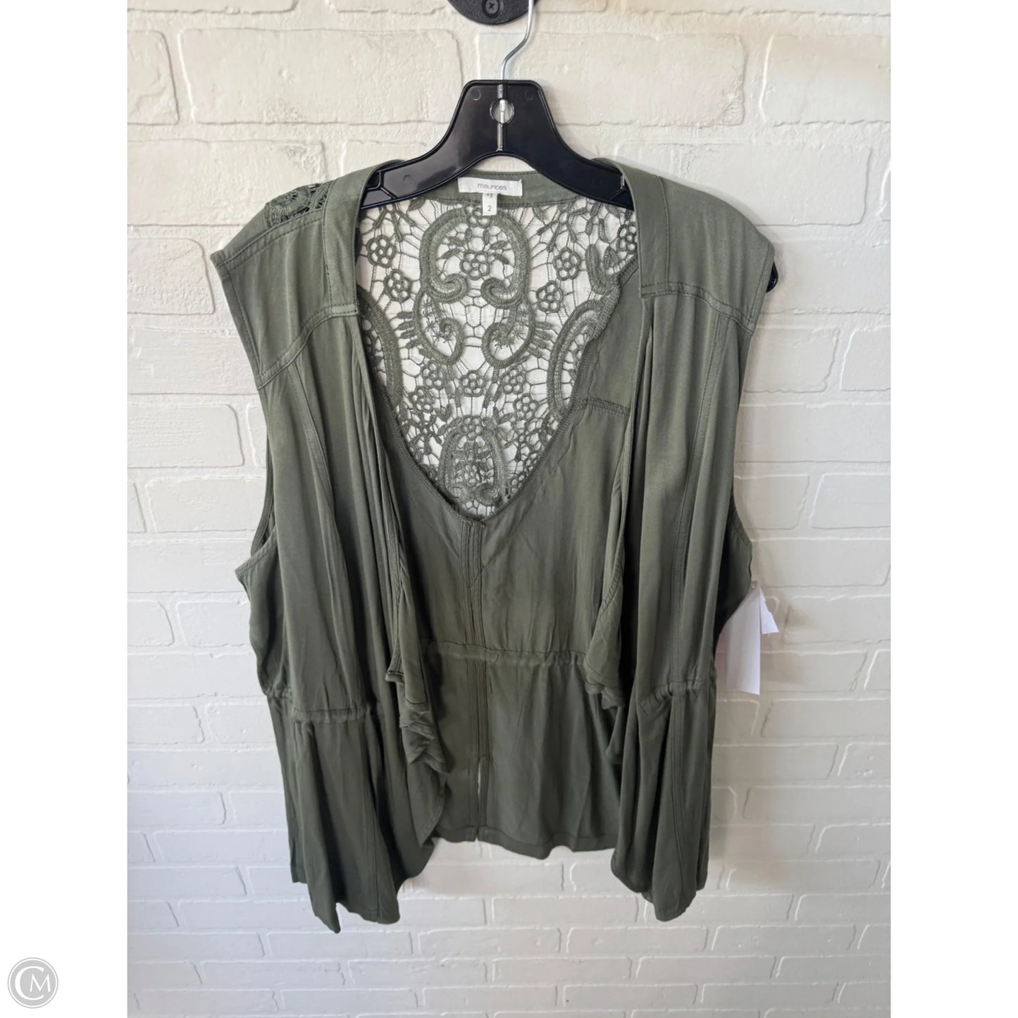 Vest Other By Maurices In Green, Size: 2x