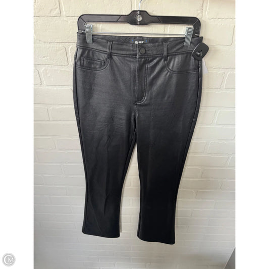 Jeans Straight By Paige In Black, Size: 4