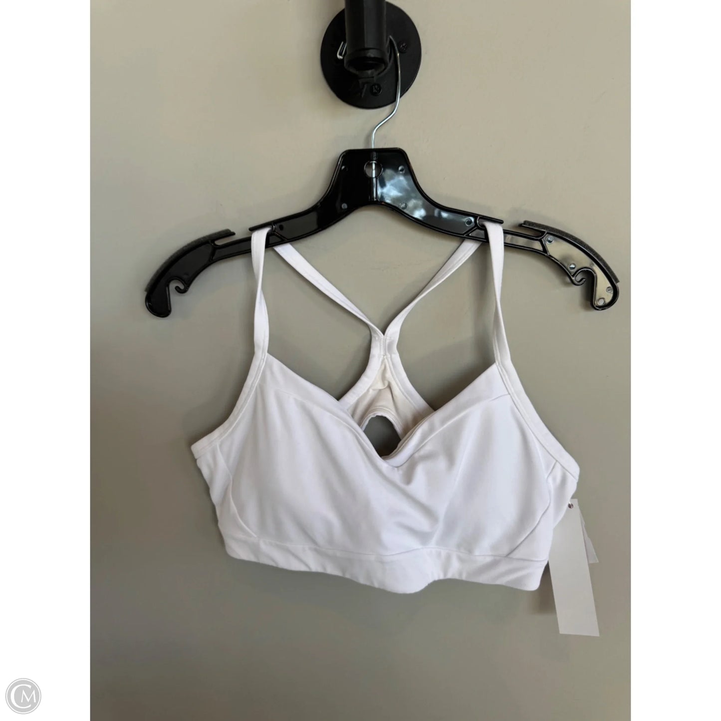 Athletic Bra By Athleta In White, Size: L