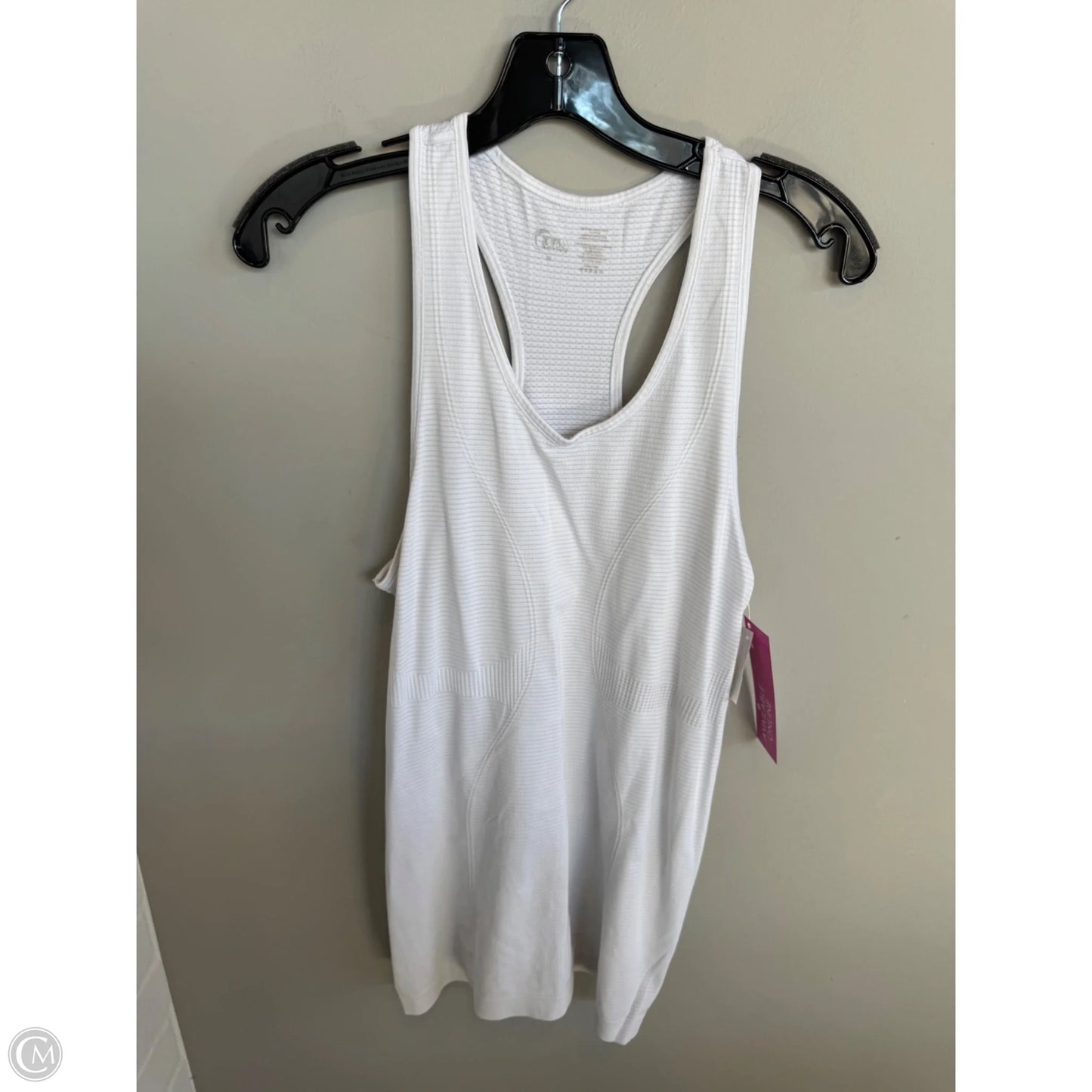 Athletic Tank Top By Zyia In White, Size: M