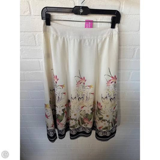 Skirt Midi By Soft Surroundings In Black & Cream, Size: Osfm