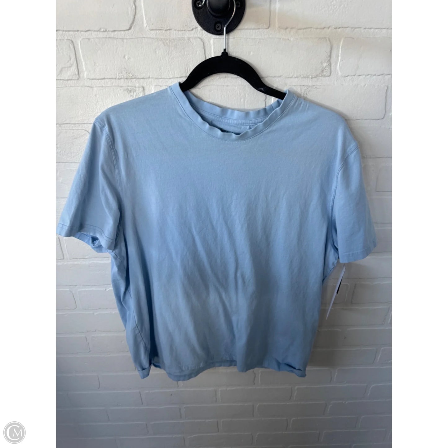 Top Short Sleeve Basic By Joseph A. In Blue, Size: L