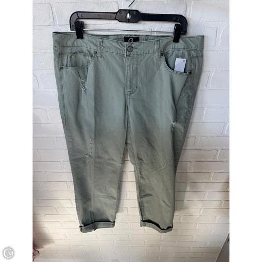 Pants Chinos & Khakis By G By Giuliana In Green, Size: 16