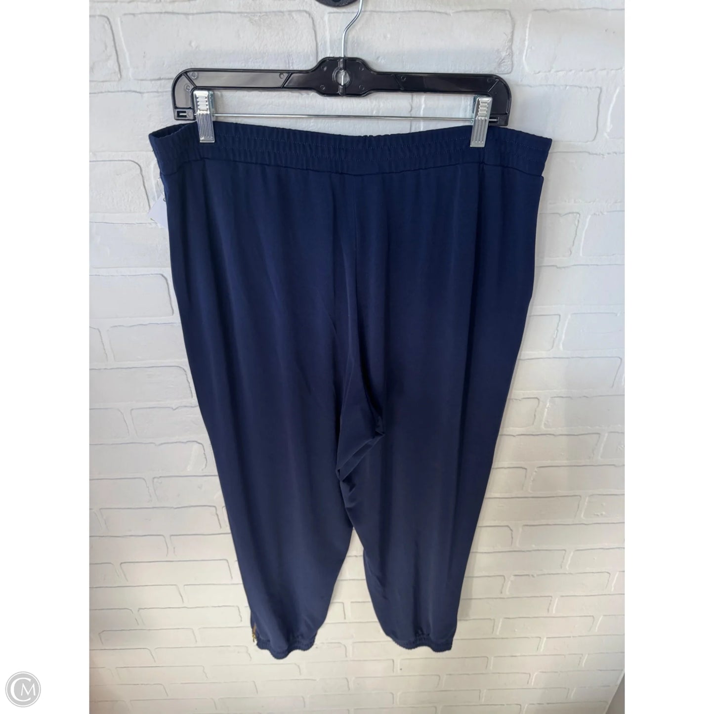 Pants Joggers By Susan Graver In Navy, Size: 12p