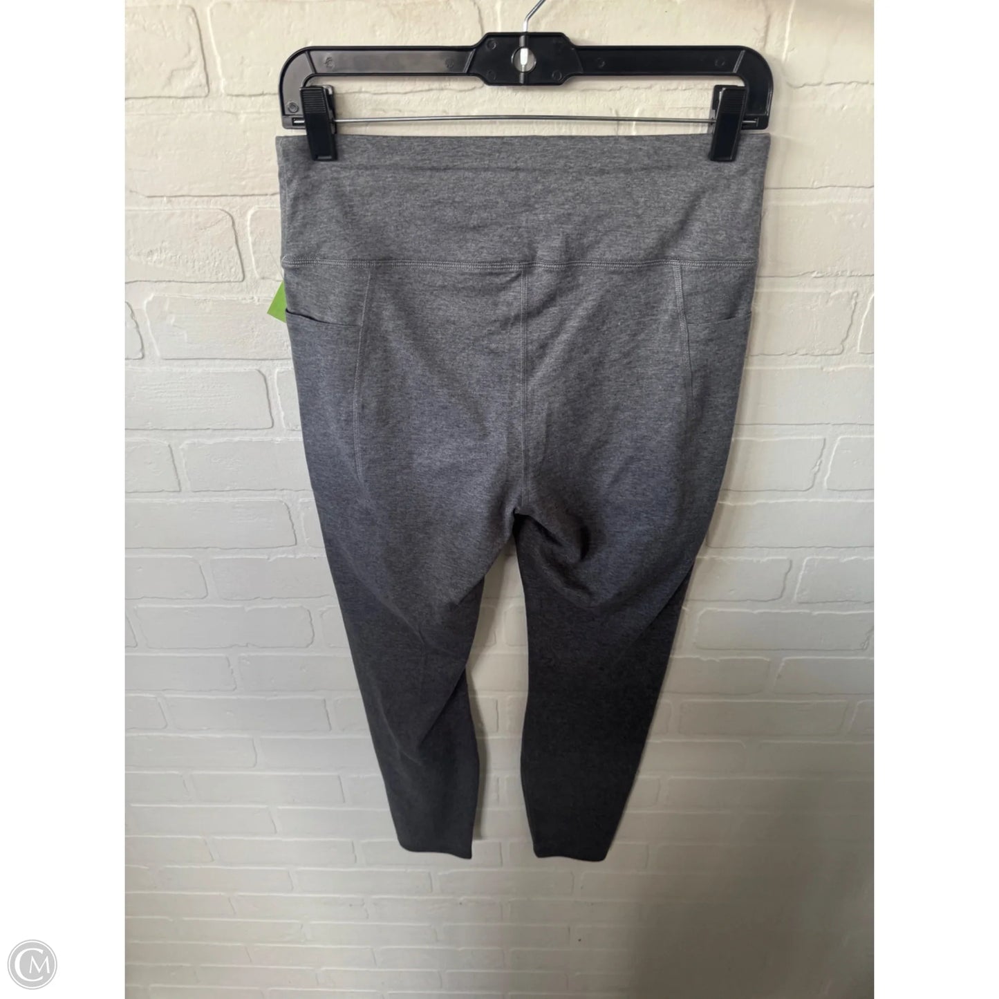 Athletic Leggings By Jockey In Grey, Size: 8