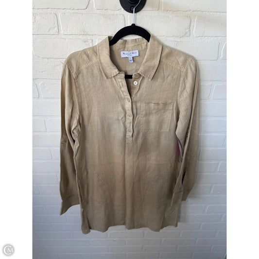 Dress Casual Short By Michael Stars In Tan, Size: S