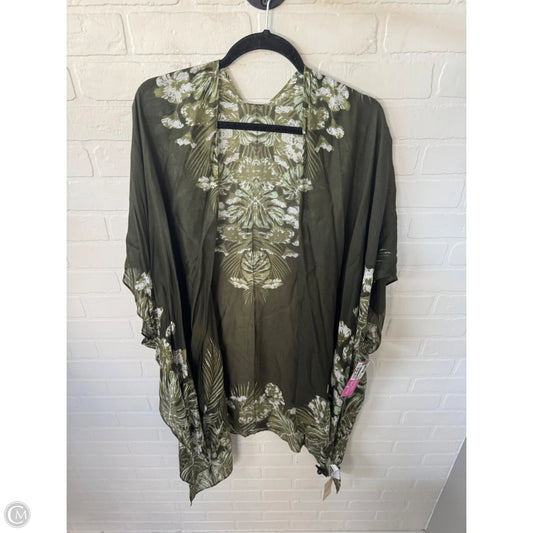 Kimono By Cmc In Green & White, Size: Osfm