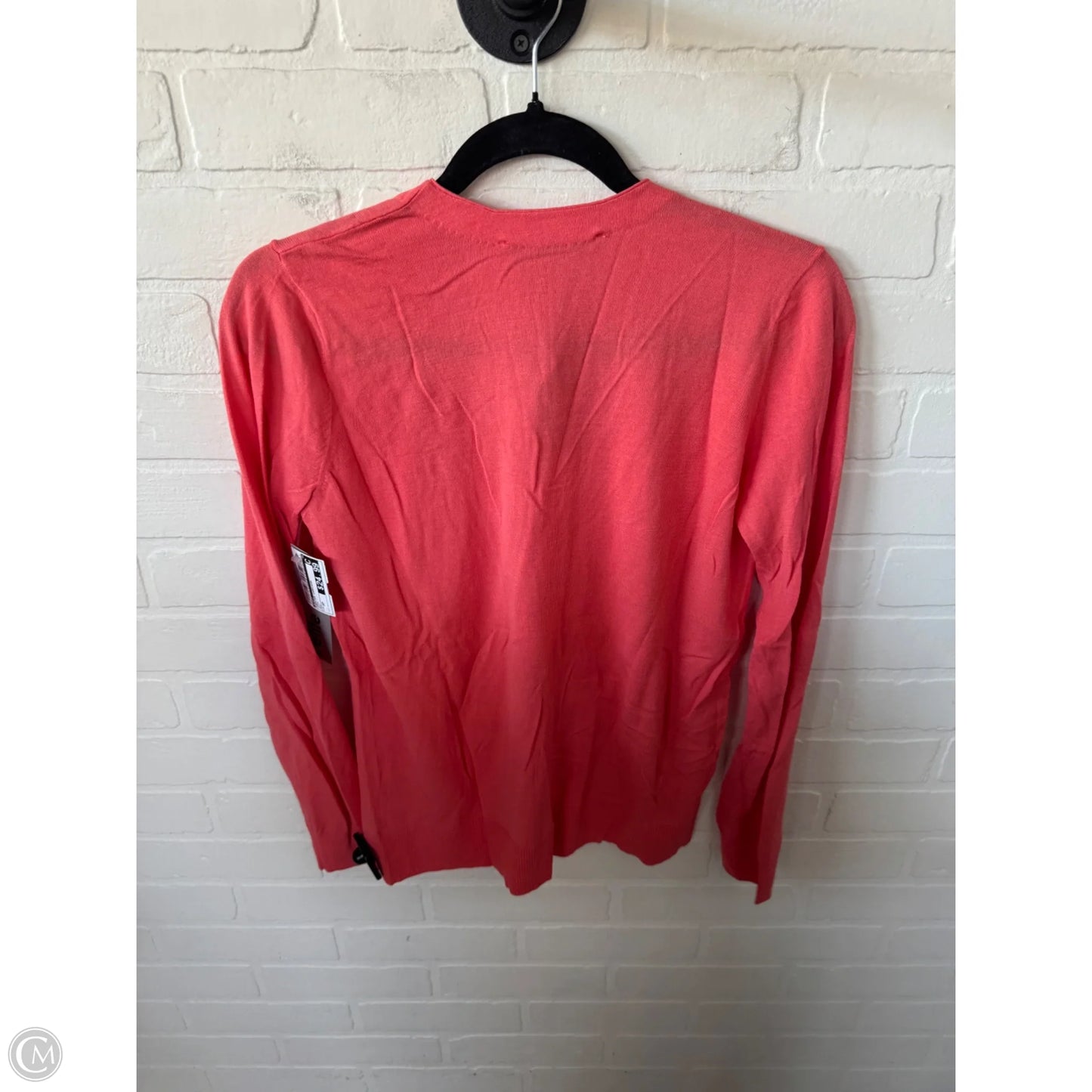 Sweater Cardigan By Loft In Coral, Size: Sp