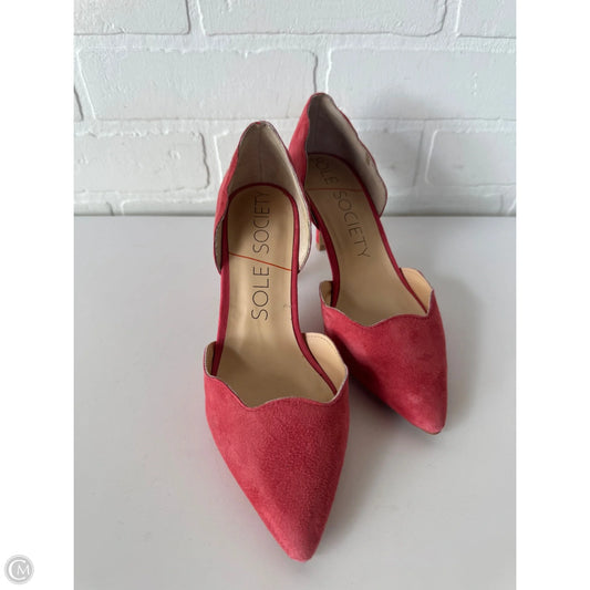 Shoes Heels Stiletto By Sole Society In Red, Size: 6