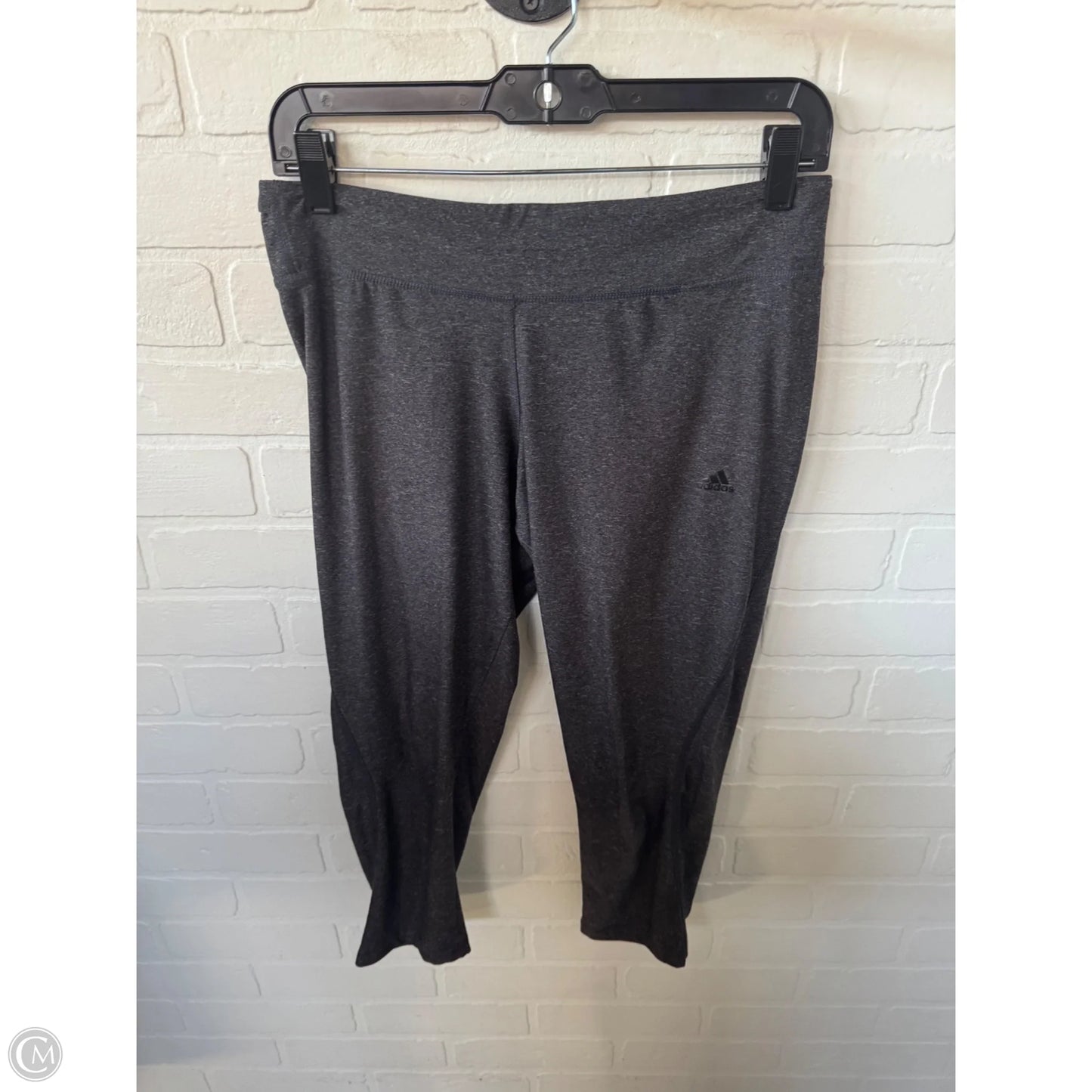 Athletic Capris By Adidas In Grey, Size: 8
