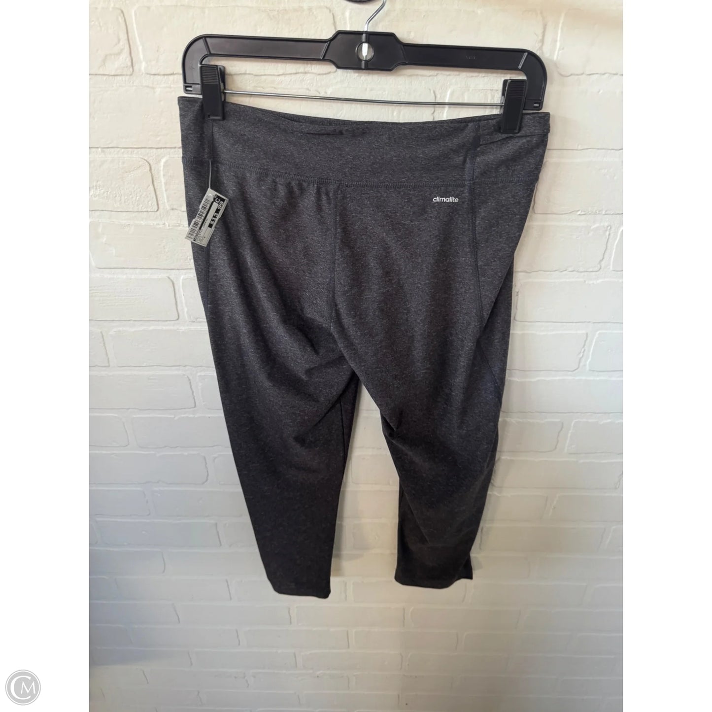 Athletic Capris By Adidas In Grey, Size: 8