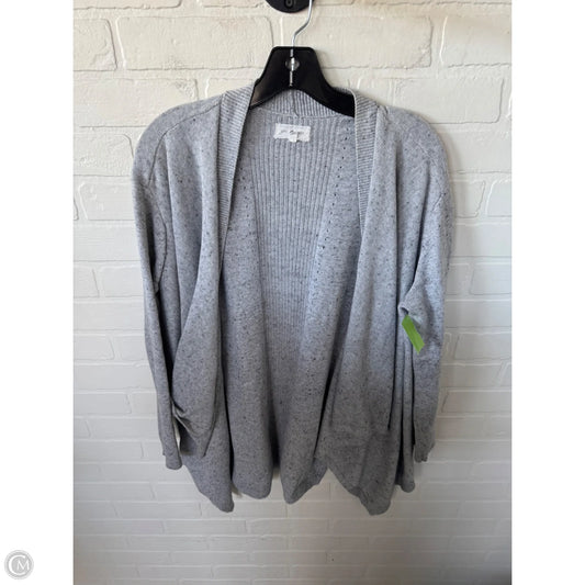 Sweater Cardigan By Lou And Grey In Grey, Size: S