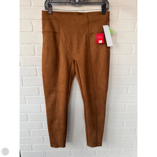 Pants Leggings By Spanx In Brown, Size: 12p