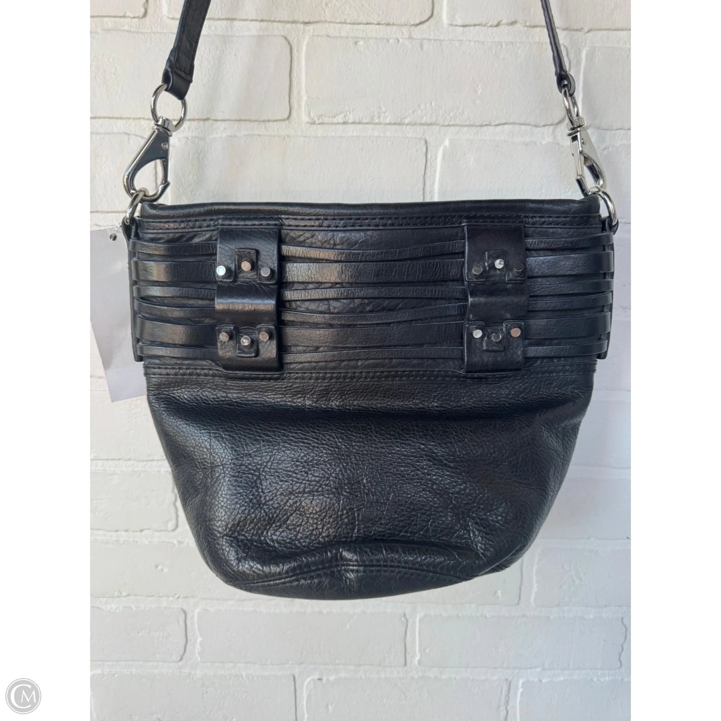 Handbag Leather By Cmc, Size: Large
