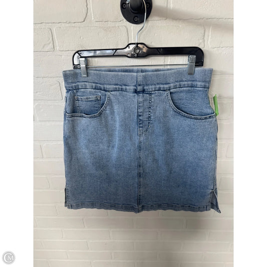 Skirt Mini & Short By Jag In Blue Denim, Size: 8