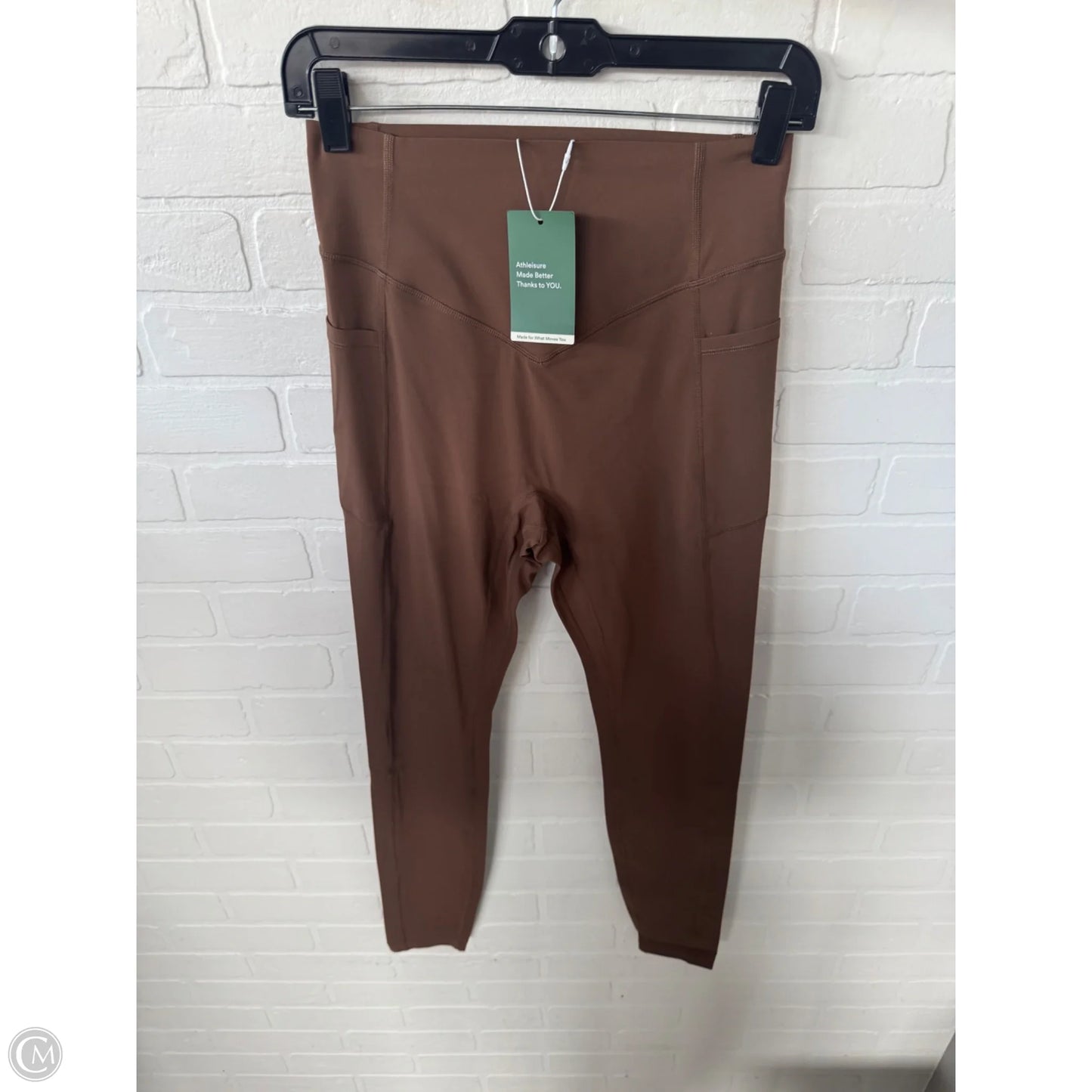 Athletic Leggings By Halara In Brown, Size: 8