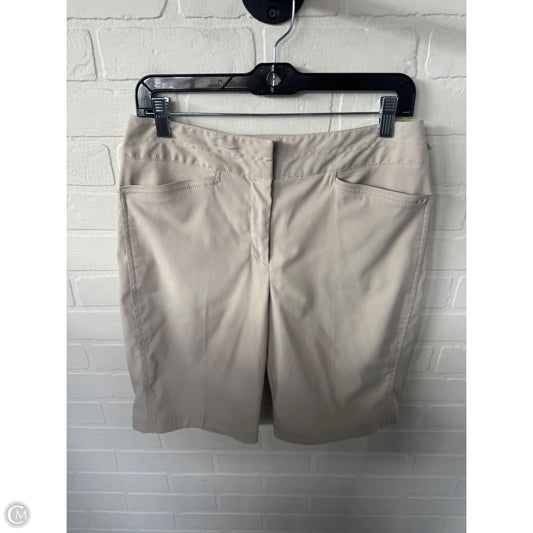 Athletic Shorts By Tail In Tan, Size: 8