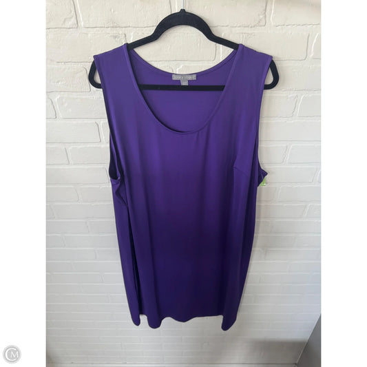 Dress Work By Jessica London In Purple, Size: 1x