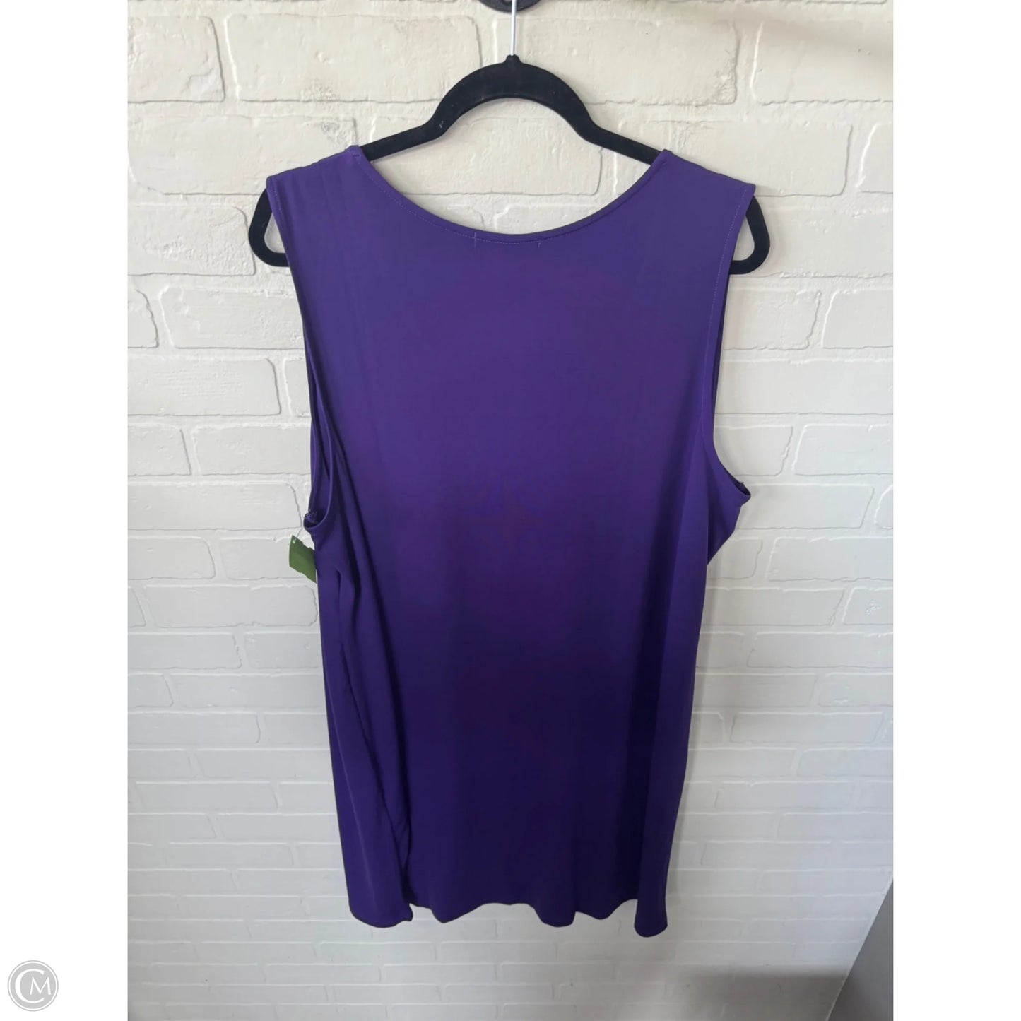 Dress Work By Jessica London In Purple, Size: 1x
