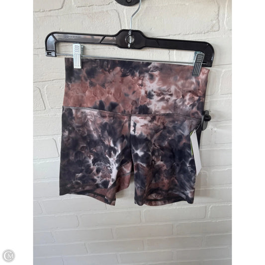 Athletic Shorts By Lululemon In Brown & Grey, Size: 6