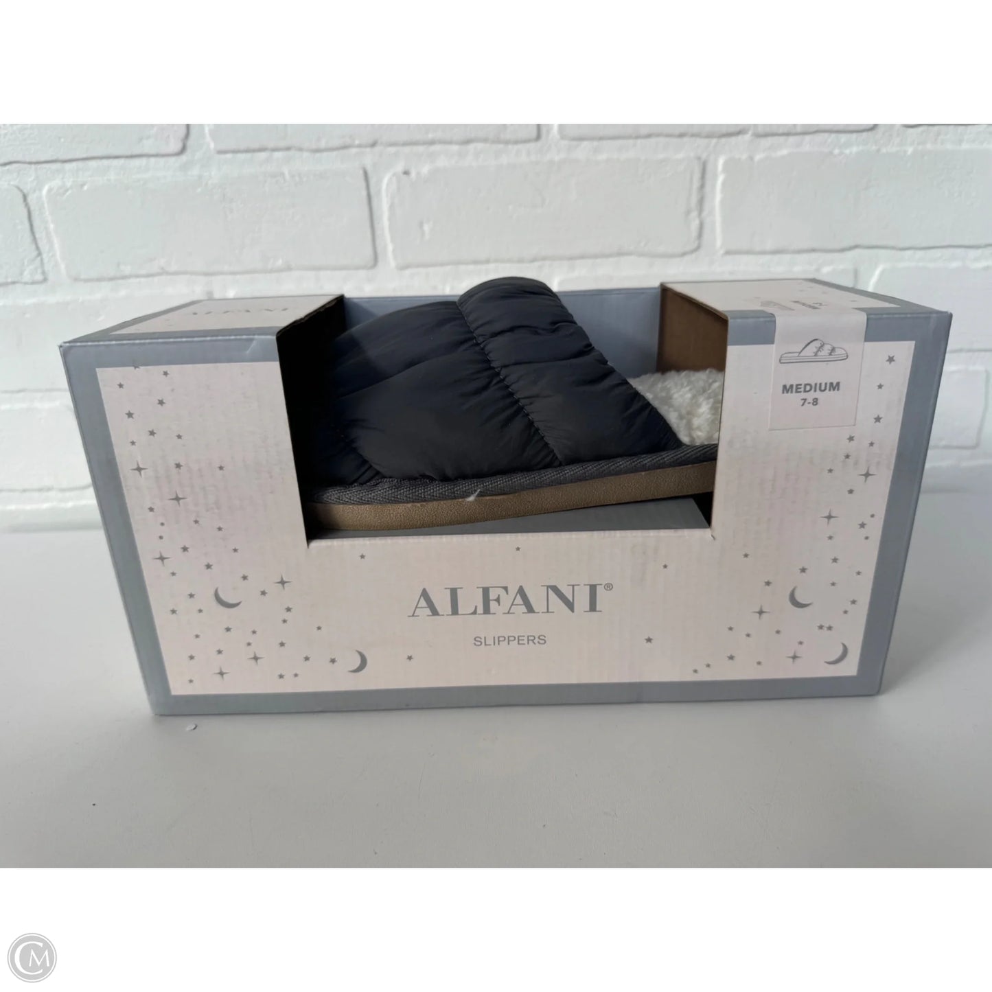 Slippers By Alfani In Grey, Size: 7