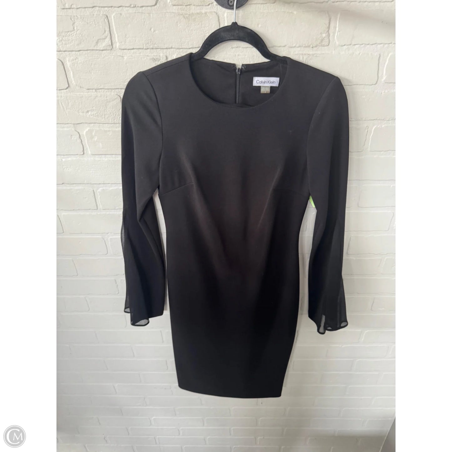 Dress Party Short By Calvin Klein In Black, Size: Xs